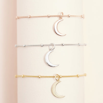 Moon Bracelet Gold